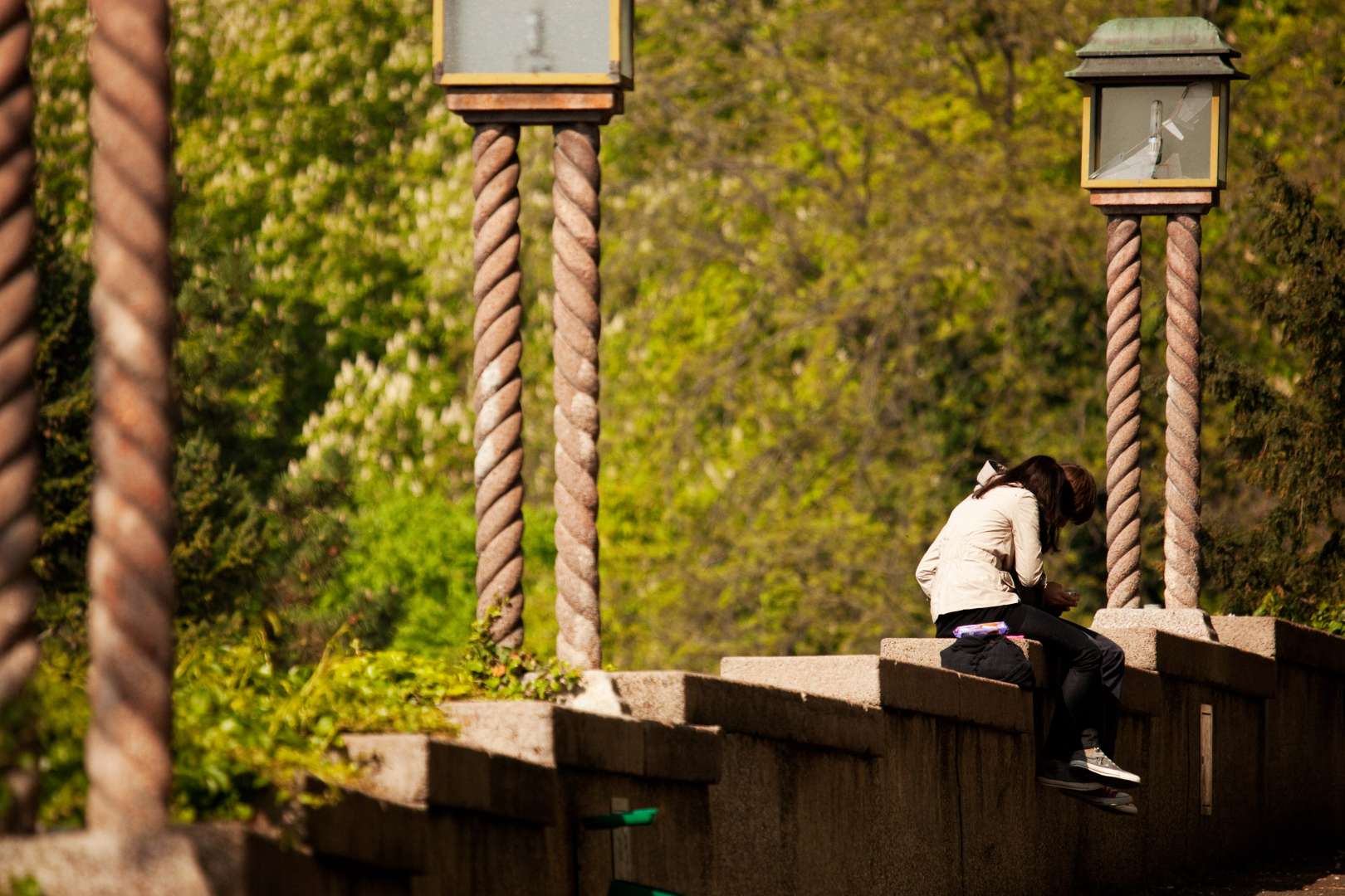 Stross promenade in Zagreb